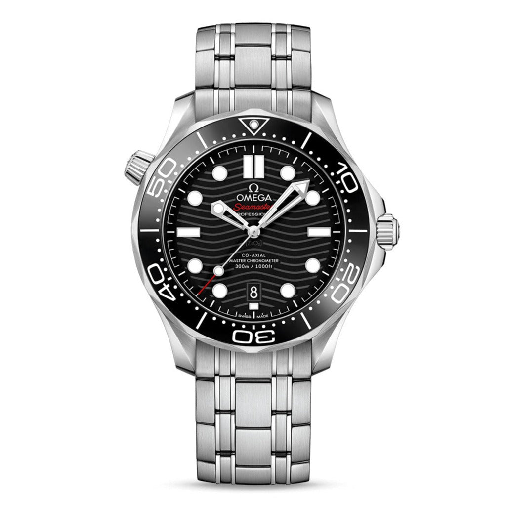 OMEGA Seamaster Diver 300m Co-Axial Master Chronometer 42mm with Black Dial