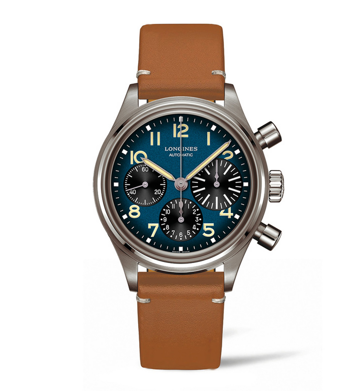 Longines Heritage Avigation Bigeye 41mm Gent's Watch with Blue Dial