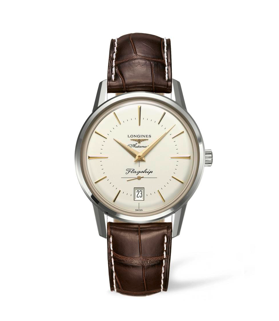Longines Flagship Heritage Collection 38.5mm Automatic Silver Dial Gent's Watch