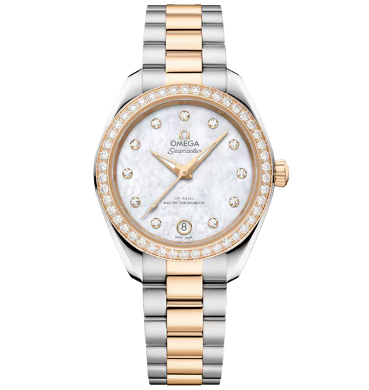 OMEGA Seamaster Aqua Terra 150m, 30mm with Diamonds