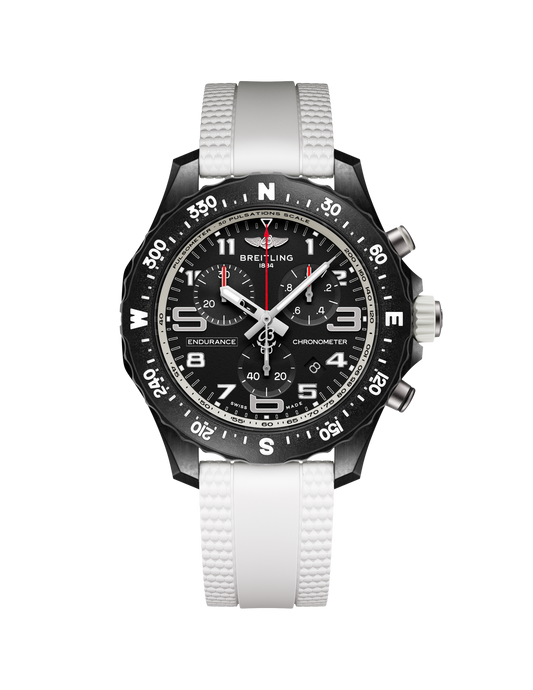 Breitling Endurance Pro 38 Watch with White Strap