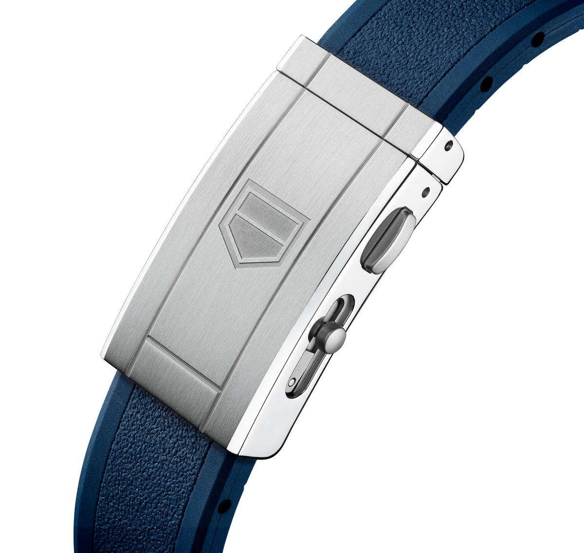 TAG Heuer Aquaracer Professional 300 Date Watch with Blue Rubber Strap